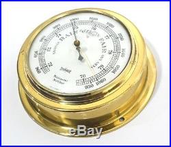 Vintage Millibars Brass weather Barometer