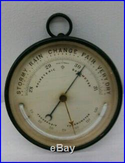 Vintage NAUDET, PERTIUS & HULOT Holosteric Barometer Made In France PHBN