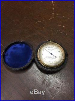 Vintage Newton & Co Barometer Makers To The Government 3rd Fleet