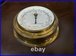 Vintage Old Antique Marine Sando Barometer West Germany