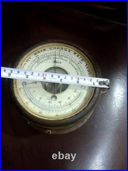 Vintage Old Antique Marine Ship Nautical Weather Celisius Germany Barometer