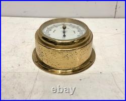 Vintage Old German Made Rain Change Fair Ship Pilot Marine Compensated Barometer