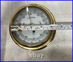 Vintage Old German Made Rain Change Fair Ship Pilot Marine Compensated Barometer