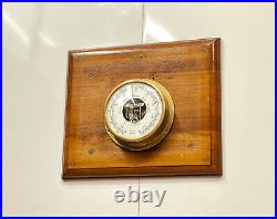 Vintage Original Instrumemnt Rain Change dry Hanseatic Hamberg Ship Barometer