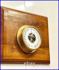 Vintage Original Instrumemnt Rain Change dry Hanseatic Hamberg Ship Barometer