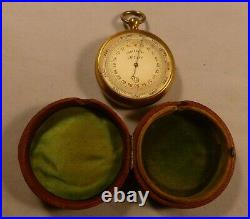 Vintage Pocket Barometer and Carrying Case BEST OFFER