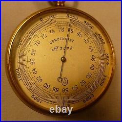 Vintage Pocket Barometer and Carrying Case BEST OFFER