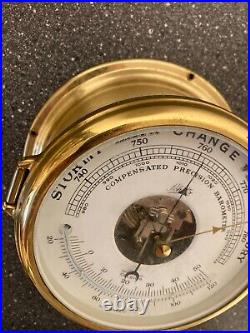 Vintage Schatz Compensated Precision Barometer & Thermometer West Germany