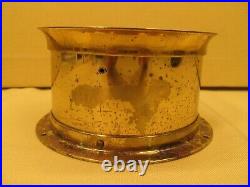 Vintage Seth Thomas Weather Barometer Brass 5 3/8 Diameter Corsair-B E537-010