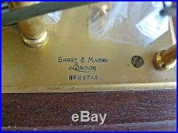 Vintage Short & Mason Barometer Barograph H6746 Untested Nr