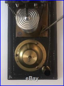 Vintage Short & Mason Tycos Micro-barograph London England C. 1920 Barometer