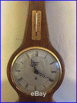 Vintage Shortland Brothers Smiths Banjo Barometer And Clock