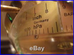 Vintage Sputnik Space Era Barometer 1960's-1970's Germany