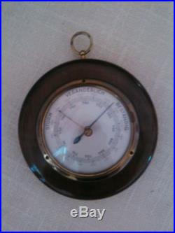 Vintage Sturm Veranderlich Bestanding wood barometer