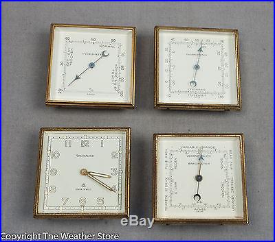Vintage Swiss Weather Station Components