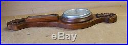 Vintage T. A. Reynolds, London walnut 23 Banjo Barometer -Birks, Ellis & Ryrie-