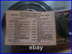 Vintage Taylor Cyclo-stormograph Barograph Recording Barometer
