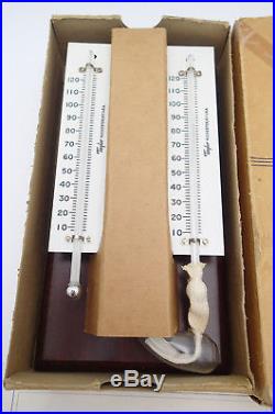Vintage Taylor Instruments No. 5532 Manson's Form Thermometer & Hygrometer Unused