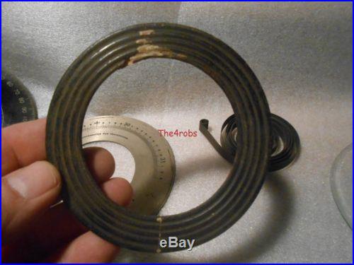 Vintage Taylor Instruments US Navy Barometer Parts