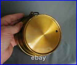 Vintage U. S. Coast Guard Brass Barometer