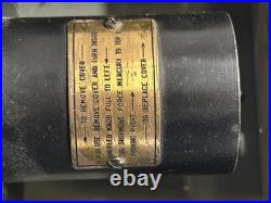 Vintage W. M. Welch Scientific Co Brass Made in Chicago