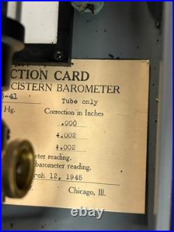Vintage W. M. Welch Scientific Co Brass Made in Chicago