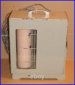 Vintage Weathertronics 4030 Thermograph Barograph Recording Instrument AS IS