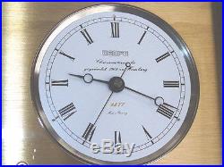Vintage Wempe Chronometer Werke Ships Boat Yacht Marine Navigation Clock Watch