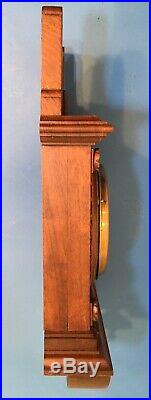 Vintage or Antique Ferguson & MacBean Carved Wood Aneroid Barometer
