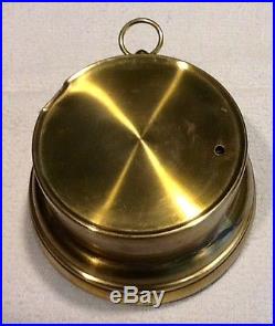 Vintage red brass Tycos marine Barometer ca. 1922. Chelsea Clock
