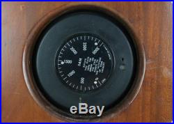 Vtg Short Mason Stormguide Banjo Barometer Thermometer 34 Weather Instrument NR