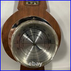 Vtg Vat 69 Blended Scotch Banjo Style Barometer Humidity Temp USA Springfield N Vtg Vat 69 Blended Scotch Banjo Style Barometer Humidity Temp USA Springfield N