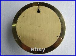 WEEMS & PLATH Vintage Marine Barometer, Brass Made In Germany