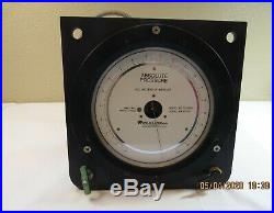 Wallace & Tiernan Absolute Pressure Gauge MM / Mercury Model 6IC-ID-0020 withMount