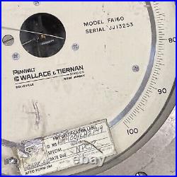 Wallace & Tiernan Model FA160 Absolute Pressure Gauge Meter 0-100 MM For Parts