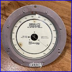 Wallace & Tiernan Model FA160 Absolute Pressure Gauge Meter 0-800 MM
