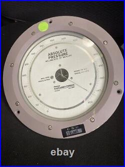 Wallace & Tiernan Model FA160 Absolute Pressure Gauge Meter 0-800 MM