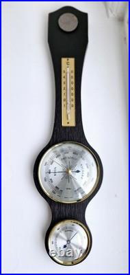 Weather station, Fischer, GDR, wood & brass, of the 20th century, W. Germany