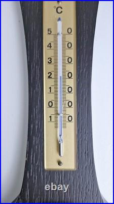 Weather station, Fischer, GDR, wood & brass, of the 20th century, W. Germany