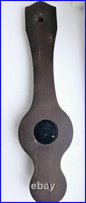Weather station, Fischer, GDR, wood & brass, of the 20th century, W. Germany