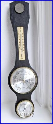 Weather station, Fischer, GDR, wood & brass, of the 20th century, W. Germany