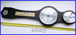 Weather station, Fischer, GDR, wood & brass, of the 20th century, W. Germany