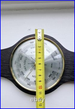Weather station, Fischer, GDR, wood & brass, of the 20th century, W. Germany