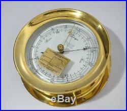 Weems & Plath Barometer Vintage brass