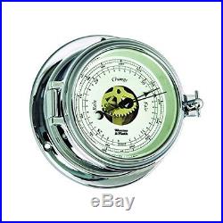 Weems & Plath Endurance II 105 Chrome Open Dial Barometer 120733 Barometer NEW