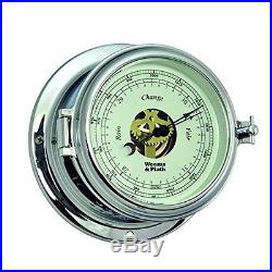 Weems and Plath Endurance II 115 Chrome Open Dial Barometer 560733 Barometer NEW