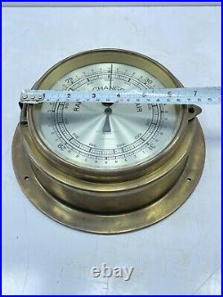 Wempe Chronometerwerke Barometer Twin diaphram doppeldose Admiral II Serie