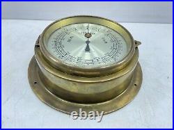 Wempe Chronometerwerke Barometer Twin diaphram doppeldose Admiral II Serie