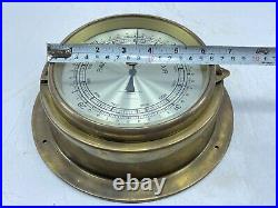Wempe Chronometerwerke Barometer Twin diaphram doppeldose Admiral II Serie