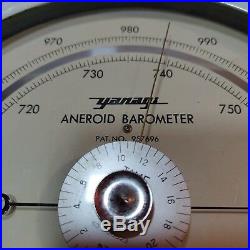 Yanagi Aneroid Barometer. Type 8A. Made in Japan